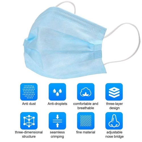 Disposable mask mask protective mask adults and children, available
