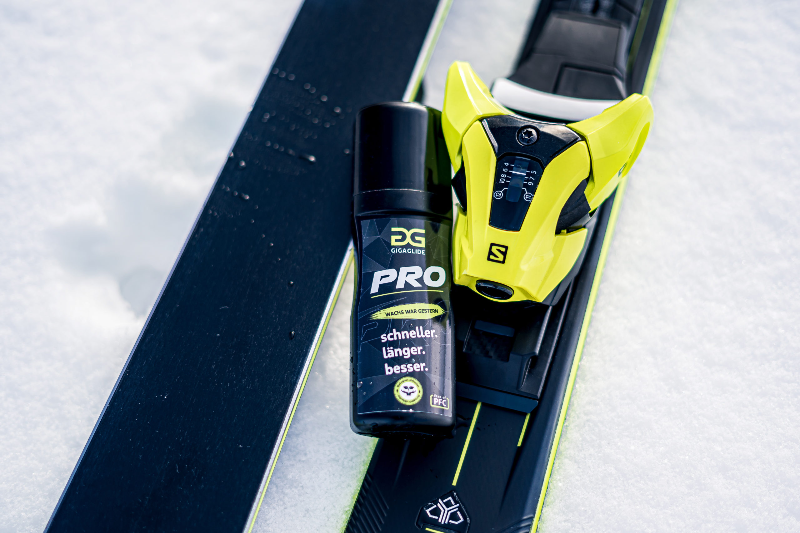 GigaGlide Pro - 50ml - Alpinski-Snowboard-Einfaches Ski wachsen ohne Skiwachs